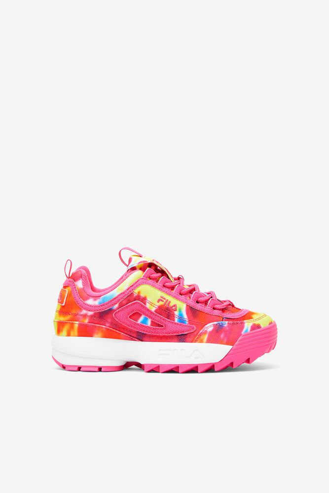 Fila Sneakers Kids Pink - Disruptor 2 Tie Dye - Philippines 2567813-SE